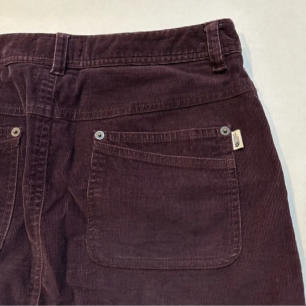 The North Face Corduroy Skirt Dark Purple Straight Pencil Knee Length Size S
